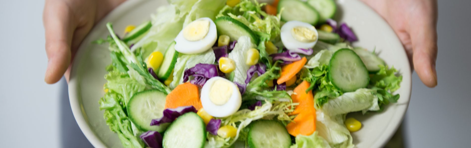 een bord met groentjes voor een lifestyle change