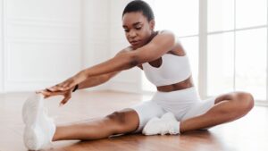 Flexibiliteit: hamstring stretch